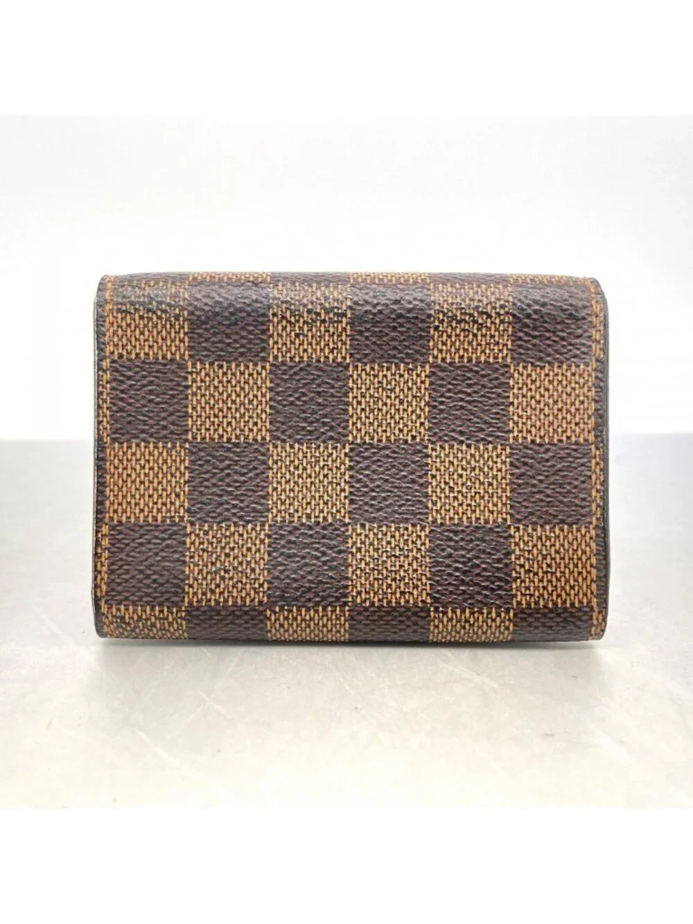 Louis Vuitton Card Case Damier Business Holder Ebene